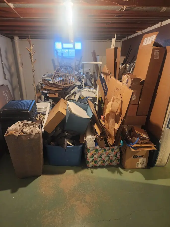 Roll-off dumpster container at job site for 2 Yard Dumpster Rental in Rosamond